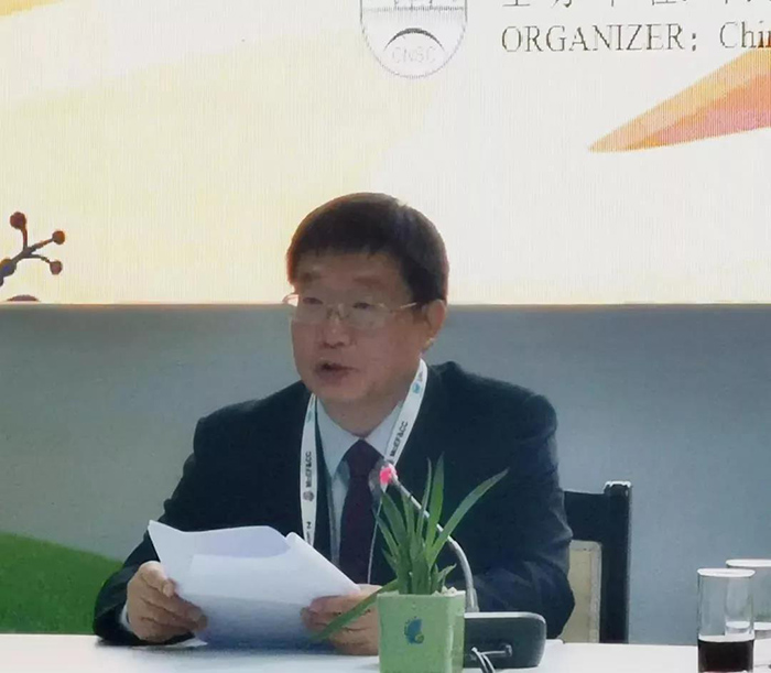 圖片：國家林業和草原局荒漠化防治司司長孫國吉